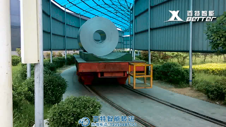 轉彎式軌道平車